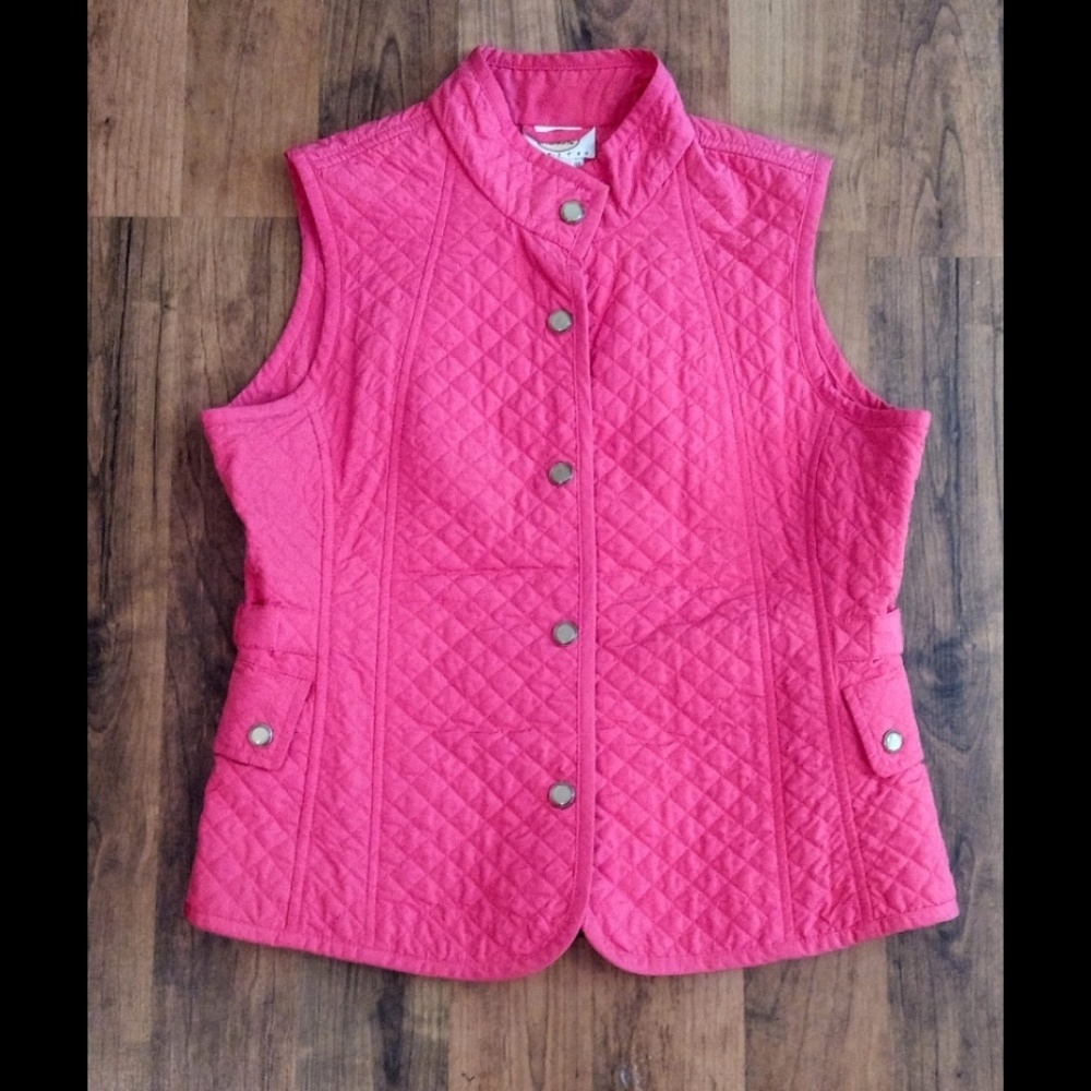 Talbot's quilted vest